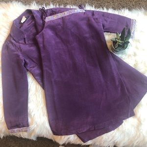 Hype girls purple dress with matching jacket